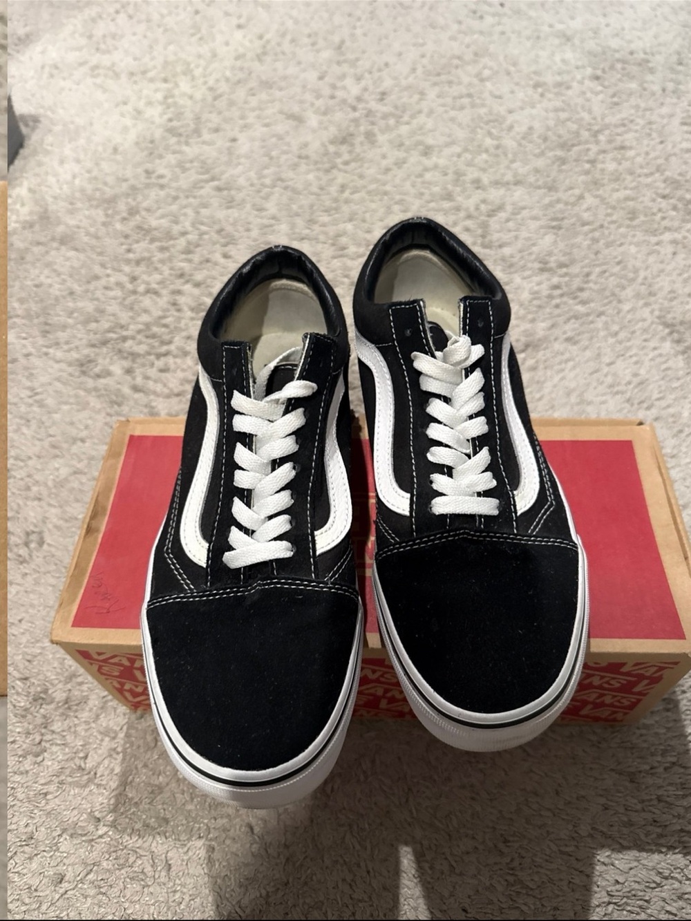 Vans Okd Skool black/white womens 9, Men’s 7.5
